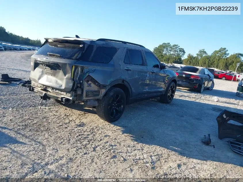 1FMSK7KH2PGB22239 2023 Ford Explorer St-Line