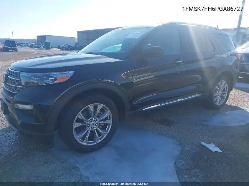 1FMSK7FH6PGA86727 2023 Ford Explorer Limited
