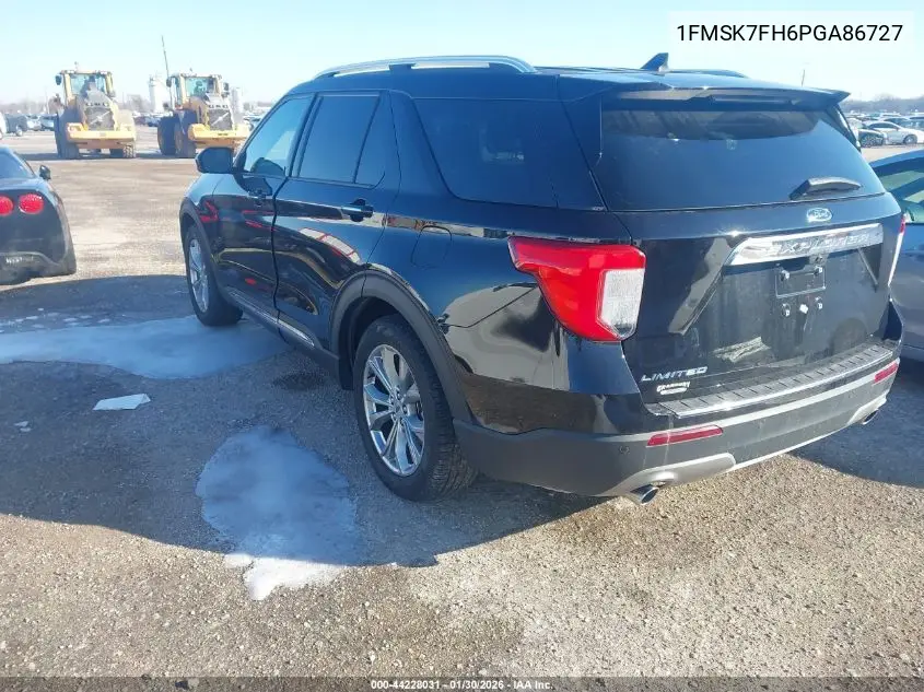 1FMSK7FH6PGA86727 2023 Ford Explorer Limited