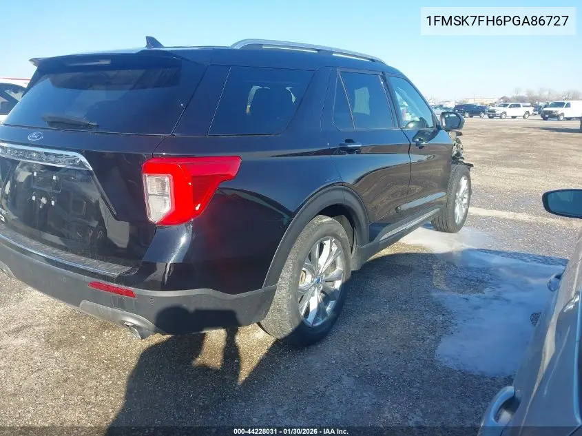 1FMSK7FH6PGA86727 2023 Ford Explorer Limited