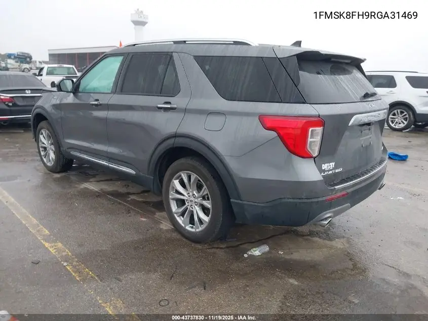 1FMSK8FH9RGA31469 2024 Ford Explorer Limited