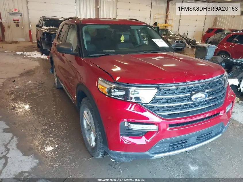 1FMSK8DH3RGA20163 2024 Ford Explorer Xlt