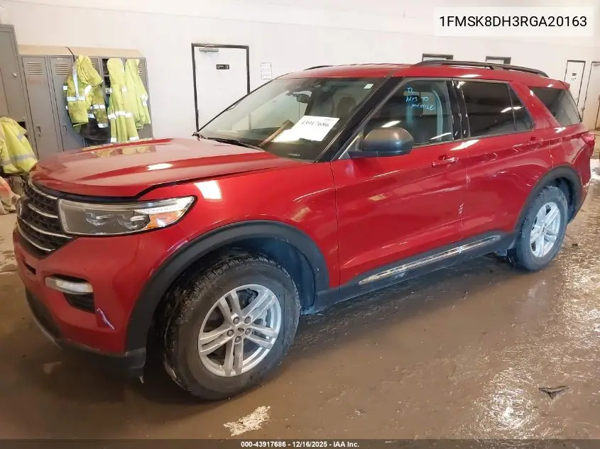 1FMSK8DH3RGA20163 2024 Ford Explorer Xlt