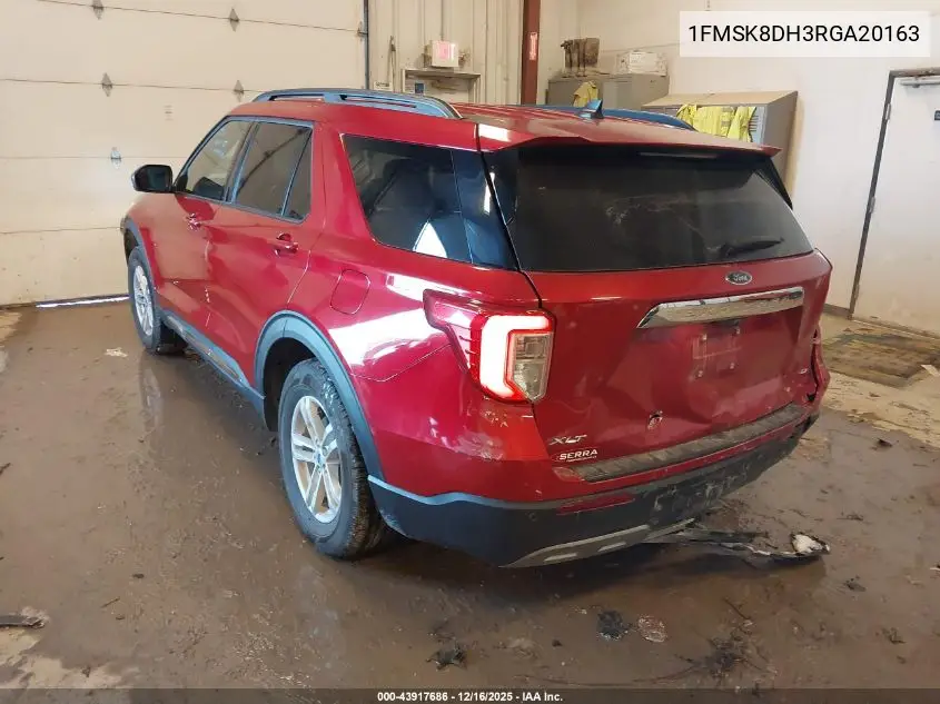 1FMSK8DH3RGA20163 2024 Ford Explorer Xlt