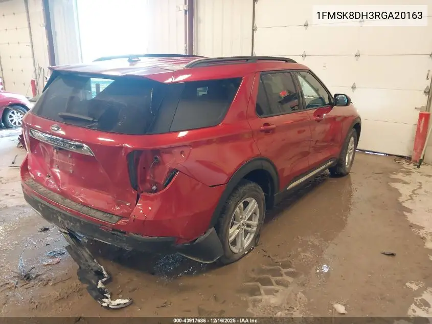 1FMSK8DH3RGA20163 2024 Ford Explorer Xlt