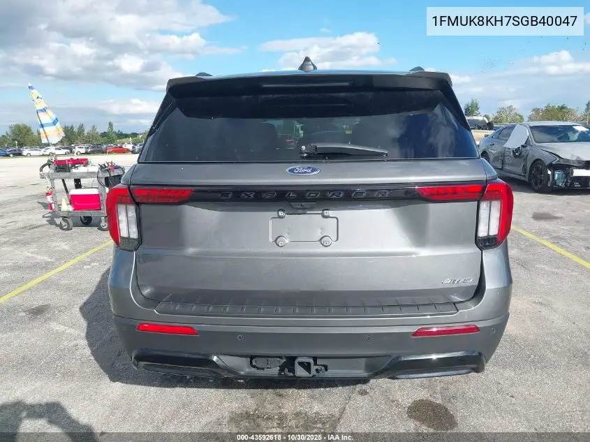 1FMUK8KH7SGB40047 2025 Ford Explorer St-Line