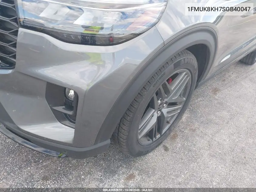 1FMUK8KH7SGB40047 2025 Ford Explorer St-Line