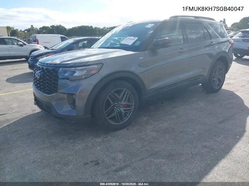 1FMUK8KH7SGB40047 2025 Ford Explorer St-Line