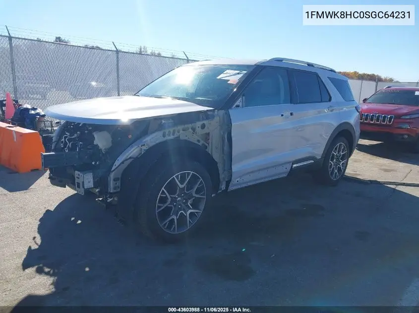 1FMWK8HC0SGC64231 2025 Ford Explorer Platinum