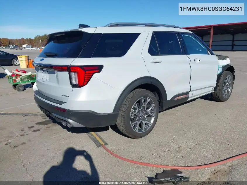 1FMWK8HC0SGC64231 2025 Ford Explorer Platinum