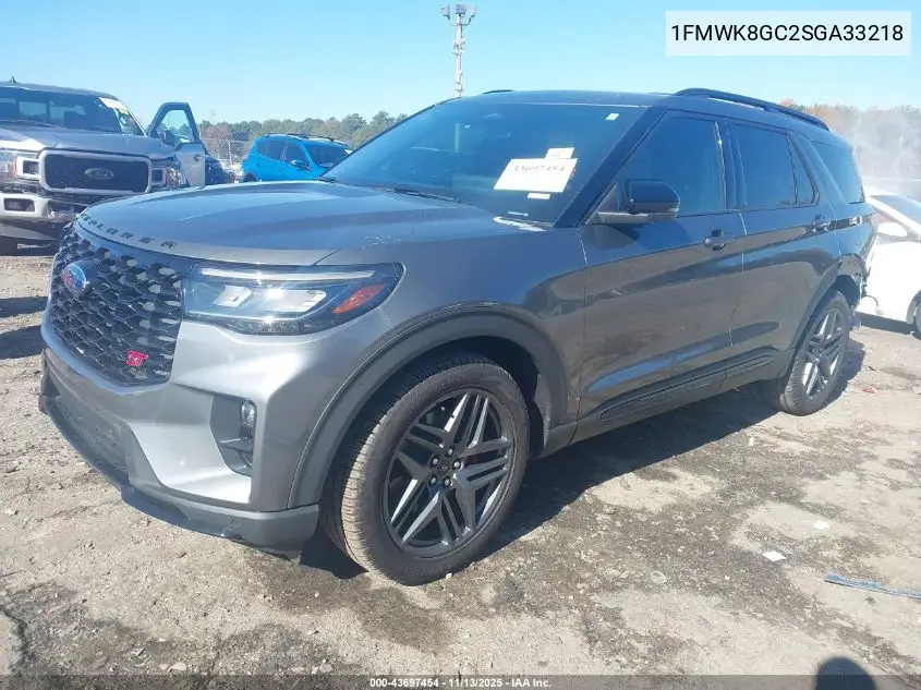 1FMWK8GC2SGA33218 2025 Ford Explorer St
