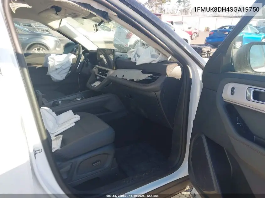 1FMUK8DH4SGA19750 2025 Ford Explorer Active