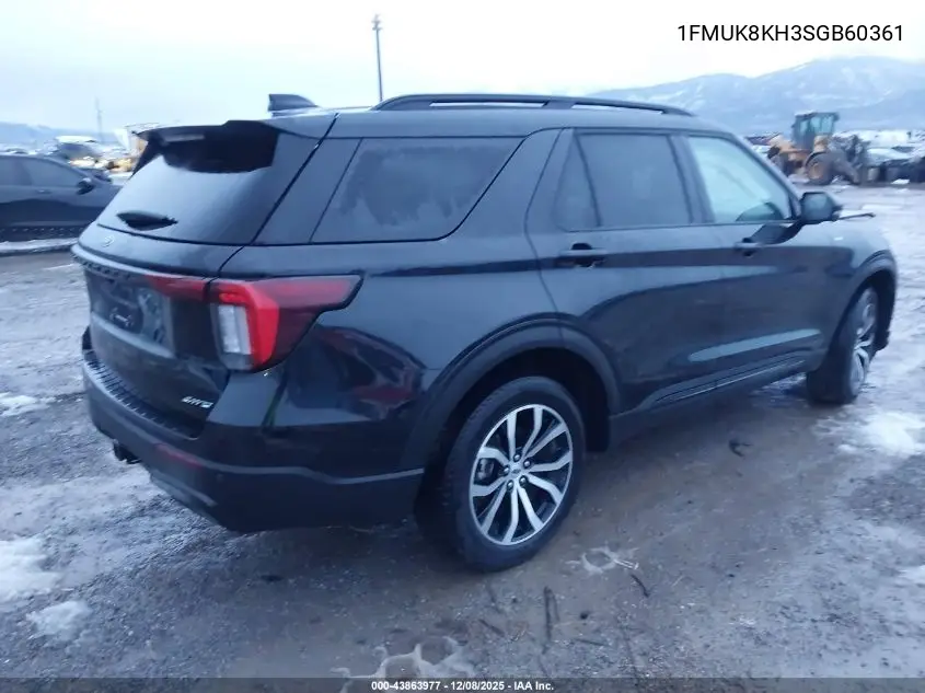 1FMUK8KH3SGB60361 2025 Ford Explorer St-Line