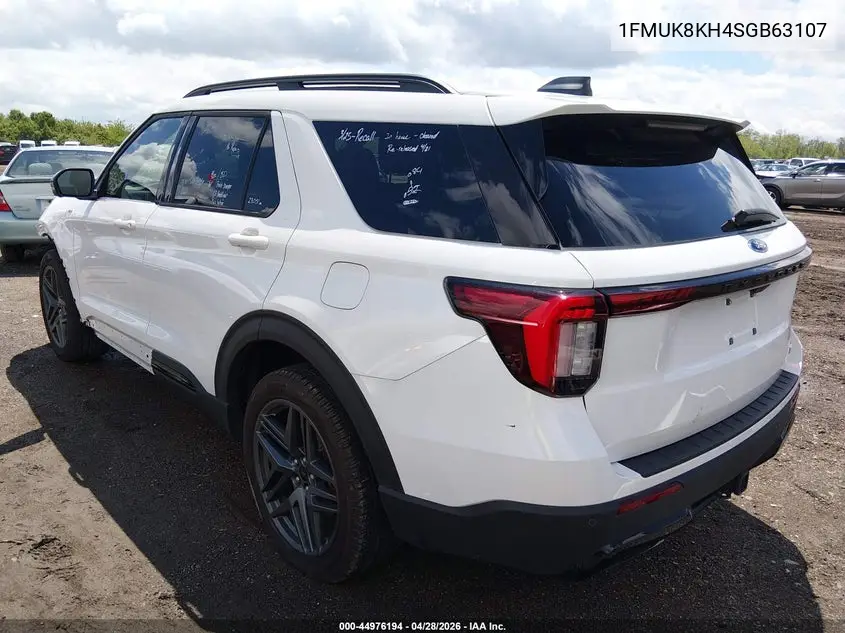 1FMUK8KH4SGB63107 2025 Ford Explorer St-Line