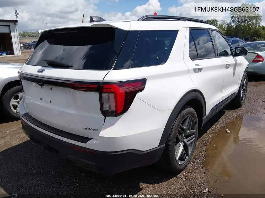 1FMUK8KH4SGB63107 2025 Ford Explorer St-Line