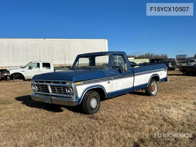 F15YCX10507 1975 Ford F-150 1975 Ford F-150 4X2 Pickup (Inoperable)