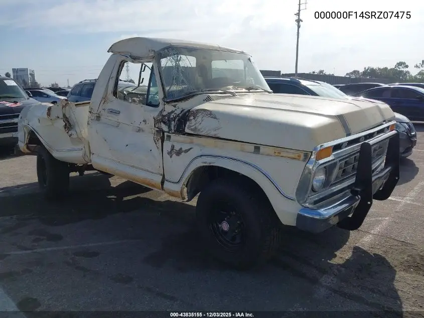 000000F14SRZ07475 1977 Ford F150