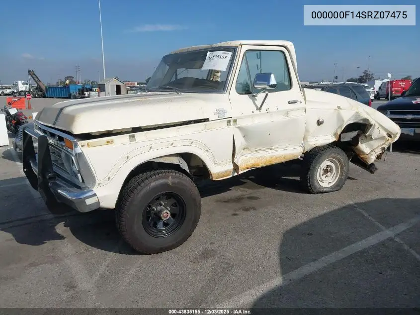 000000F14SRZ07475 1977 Ford F150