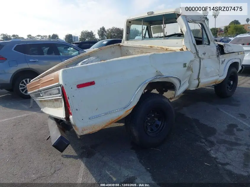 000000F14SRZ07475 1977 Ford F150