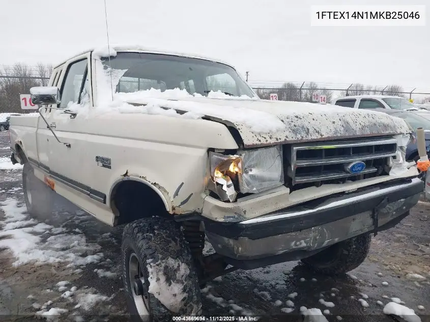 1FTEX14N1MKB25046 1991 Ford F150
