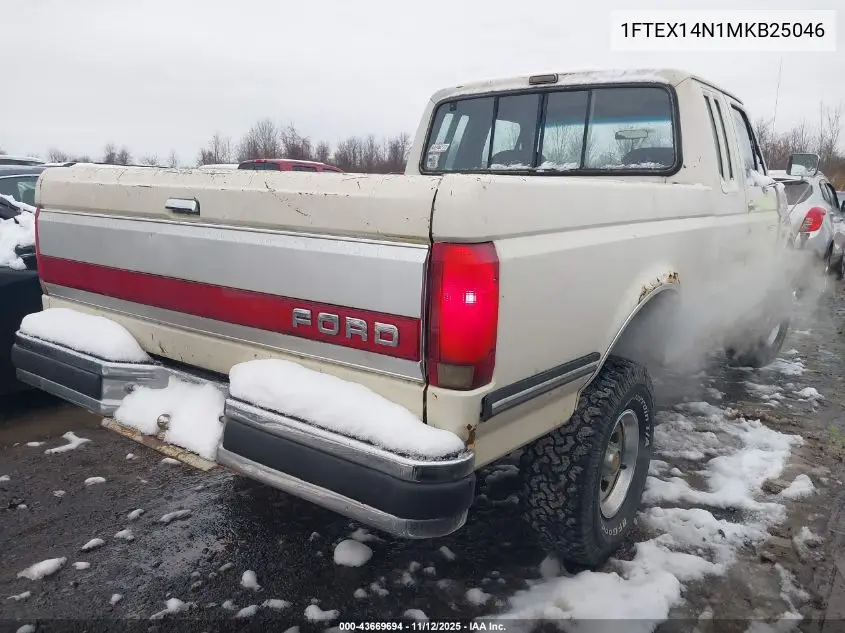 1FTEX14N1MKB25046 1991 Ford F150