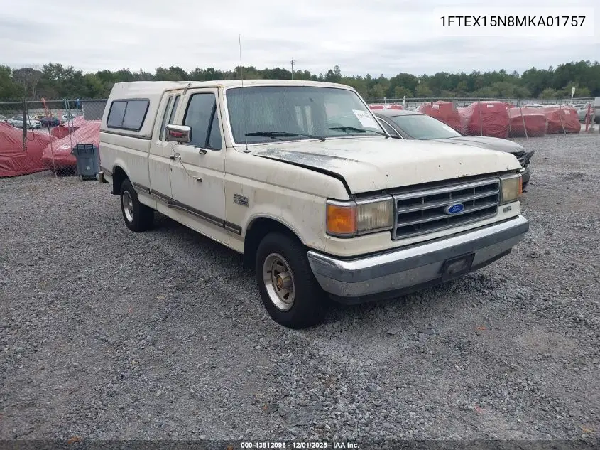 1FTEX15N8MKA01757 1991 Ford F150