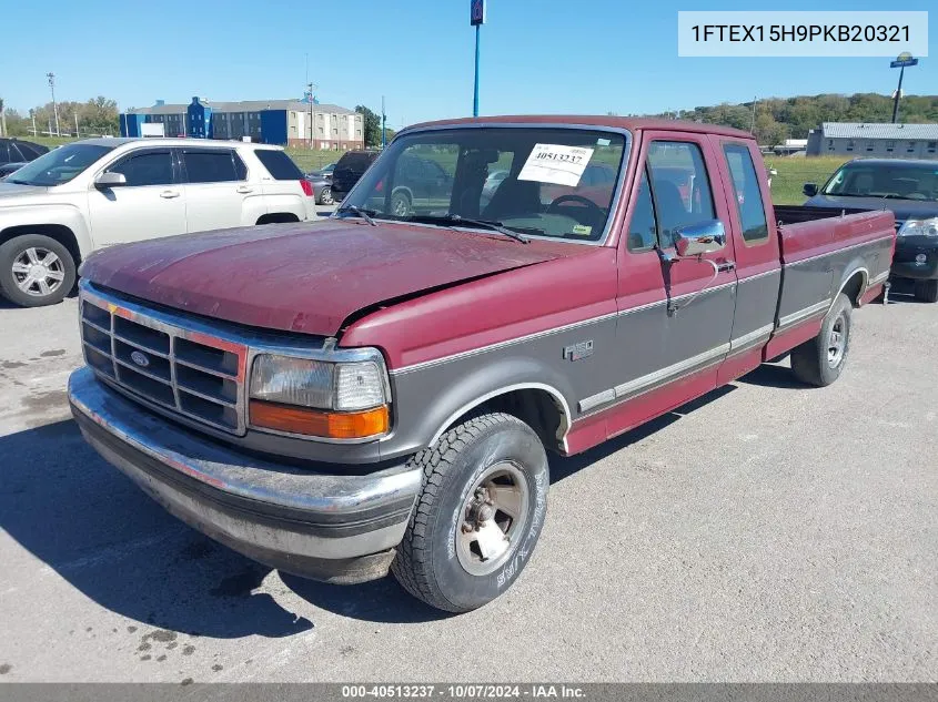 1FTEX15H9PKB20321 1993 Ford F150