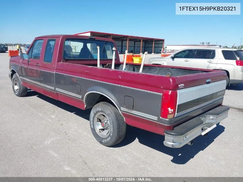 1FTEX15H9PKB20321 1993 Ford F150