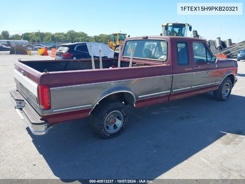 1FTEX15H9PKB20321 1993 Ford F150