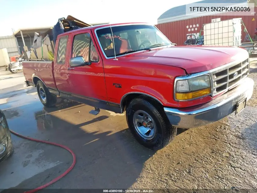 1FTEX15N2PKA50036 1993 Ford F150