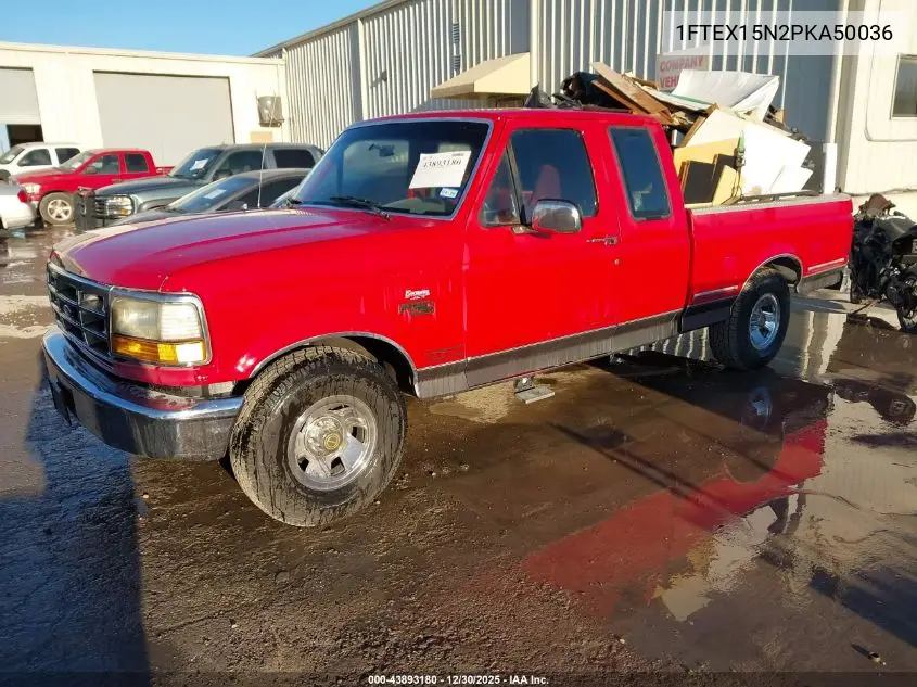 1FTEX15N2PKA50036 1993 Ford F150