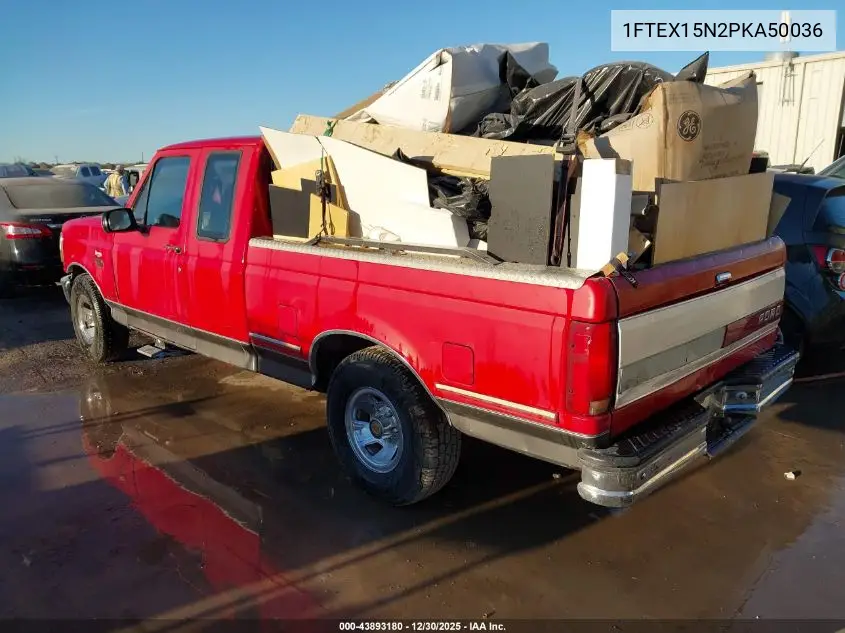 1FTEX15N2PKA50036 1993 Ford F150