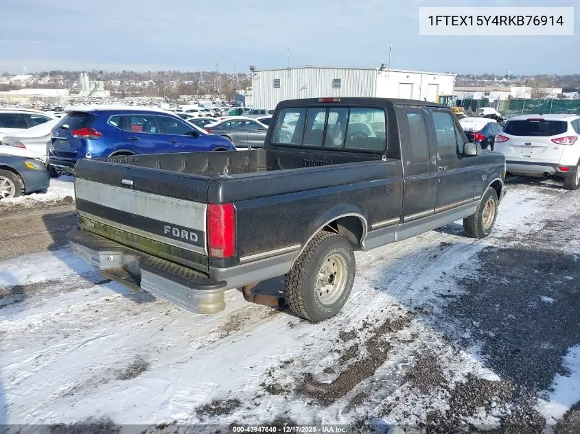 1FTEX15Y4RKB76914 1994 Ford F150