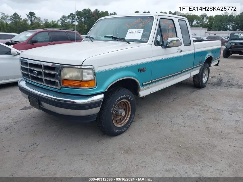 1FTEX14H2SKA25772 1995 Ford F150