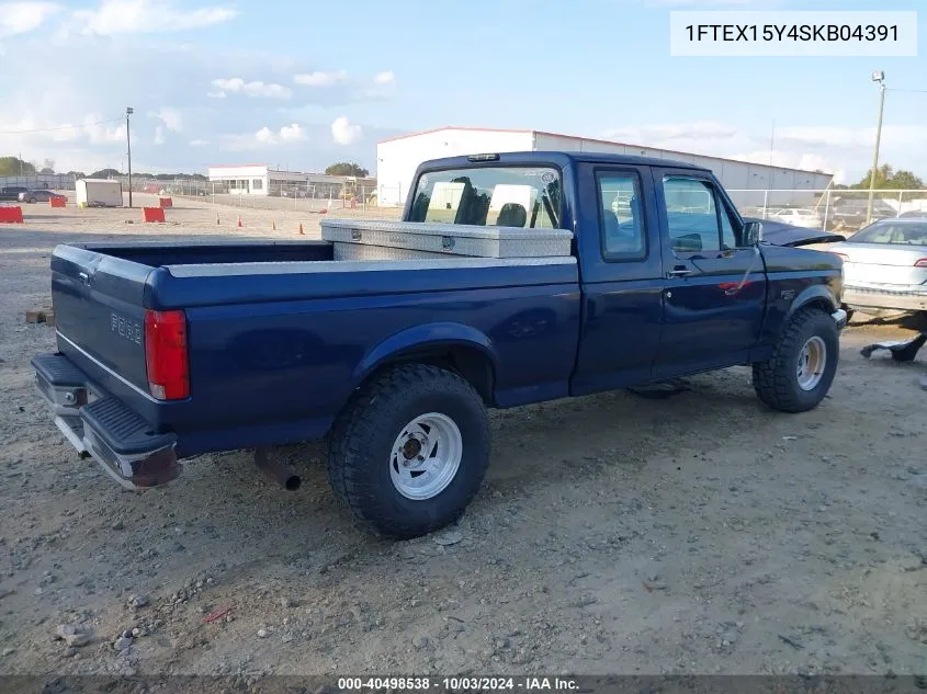 1FTEX15Y4SKB04391 1995 Ford F150