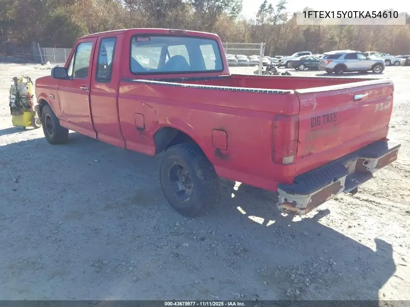 1FTEX15Y0TKA54610 1996 Ford F150