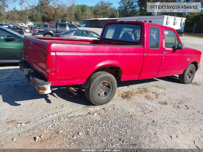 1FTEX15Y0TKA54610 1996 Ford F150