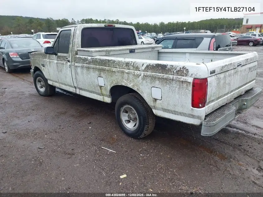 1FTEF15Y4TLB27104 1996 Ford F150