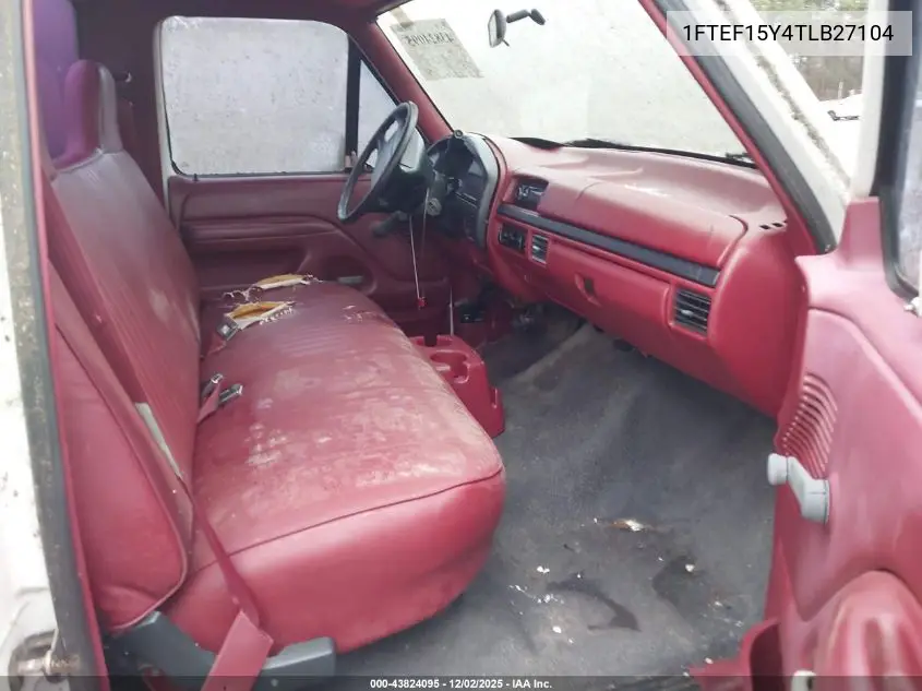 1FTEF15Y4TLB27104 1996 Ford F150