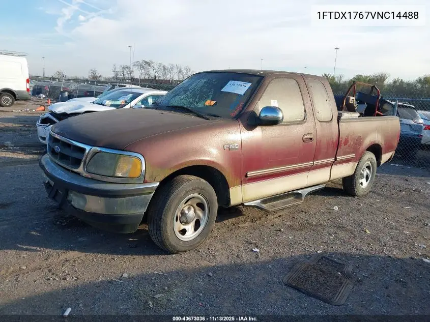 1FTDX1767VNC14488 1997 Ford F-150 Lariat/Standard/Xl/Xlt