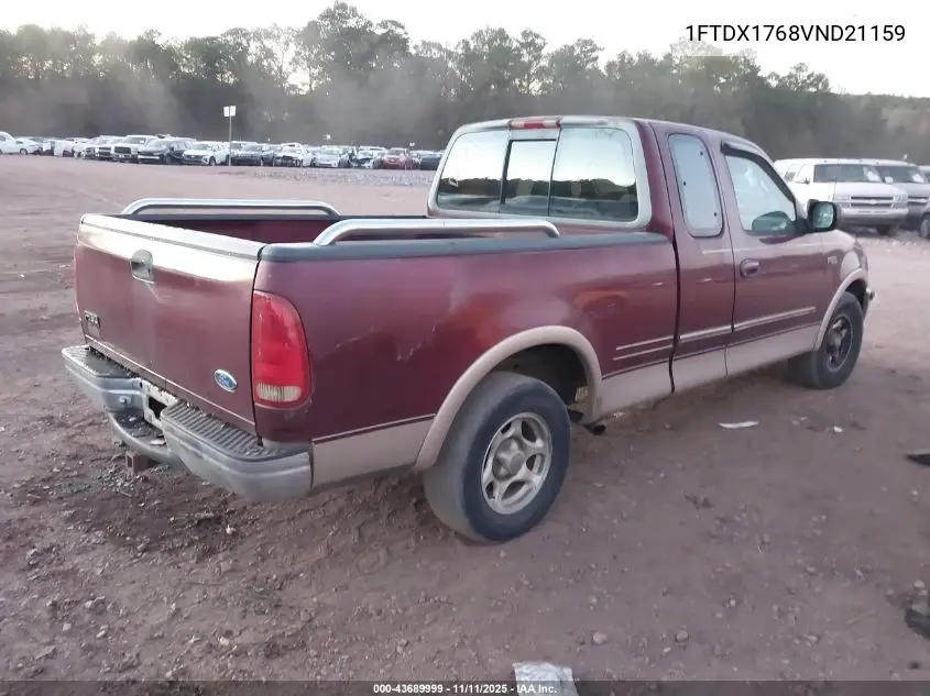 1FTDX1768VND21159 1997 Ford F-150 Lariat/Standard/Xl/Xlt