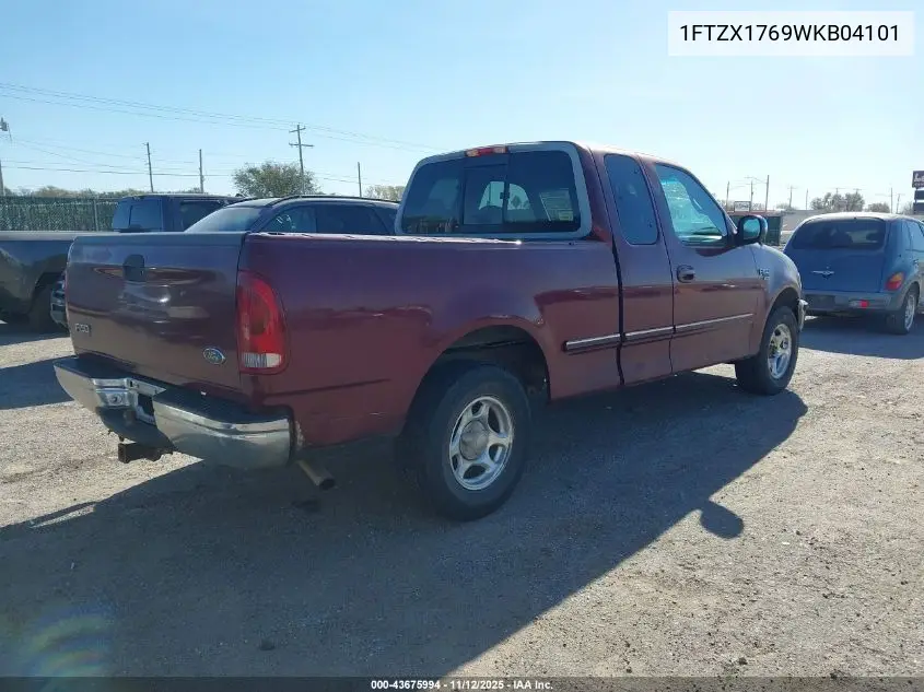 1FTZX1769WKB04101 1998 Ford F-150 Lariat/Standard/Xl/Xlt