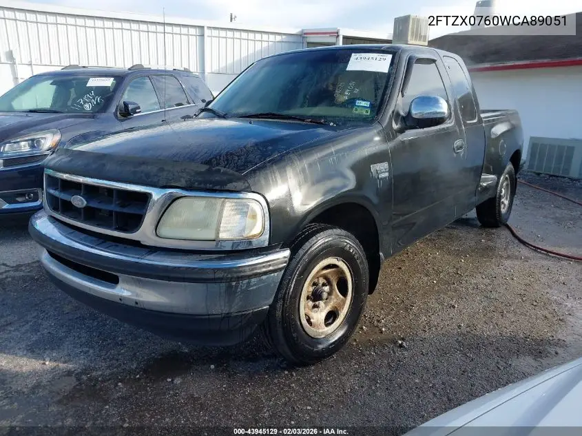 2FTZX0760WCA89051 1998 Ford F-150 Lariat/Xl/Xlt