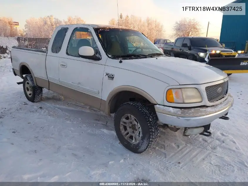 1FTRX18W4XNB37425 1999 Ford F-150 Lariat/Work Series/Xl/Xlt