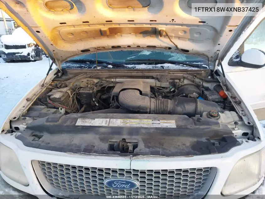 1FTRX18W4XNB37425 1999 Ford F-150 Lariat/Work Series/Xl/Xlt