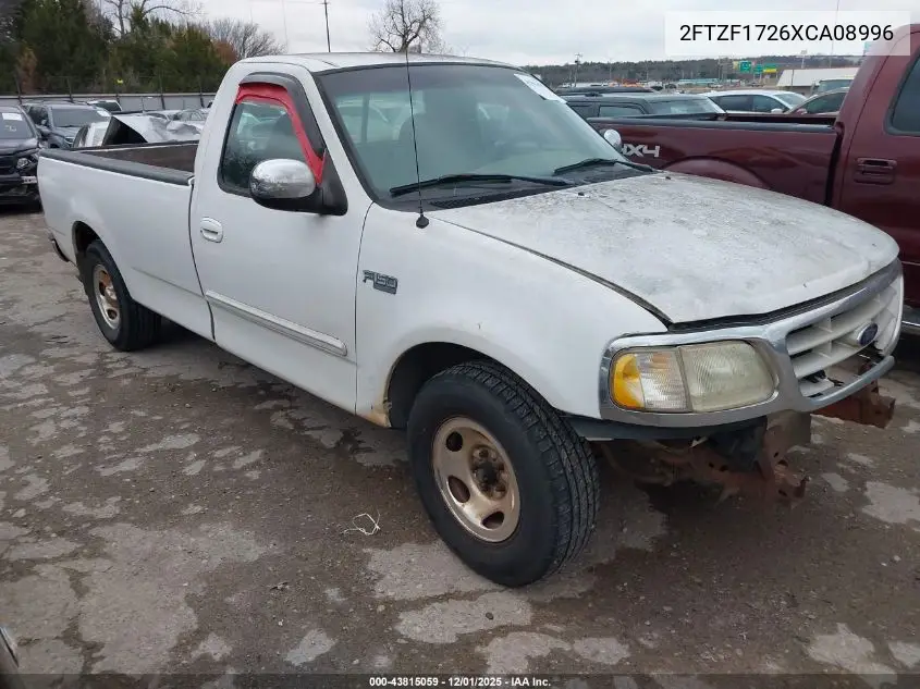 2FTZF1726XCA08996 1999 Ford F-150 Work Series/Xl/Xlt