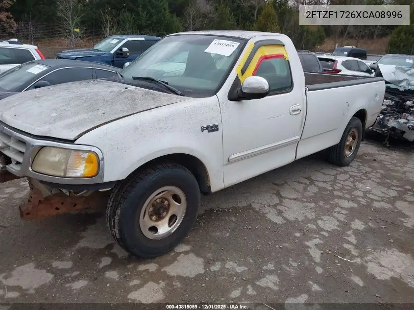 2FTZF1726XCA08996 1999 Ford F-150 Work Series/Xl/Xlt