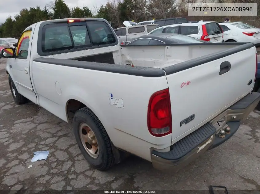 2FTZF1726XCA08996 1999 Ford F-150 Work Series/Xl/Xlt