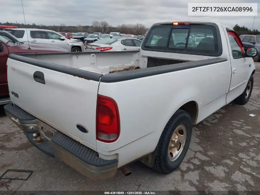 2FTZF1726XCA08996 1999 Ford F-150 Work Series/Xl/Xlt