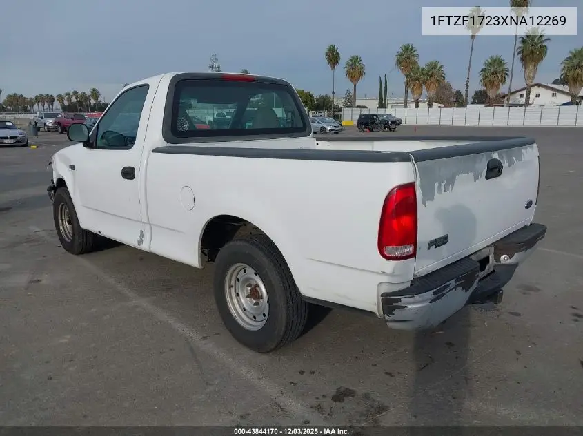 1FTZF1723XNA12269 1999 Ford F-150 Work Series/Xl/Xlt
